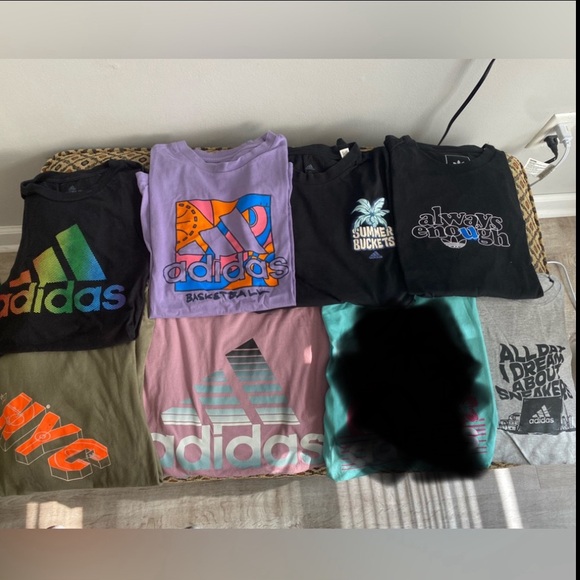 Adidas tshirts (7 in bundle) - Picture 1 of 1